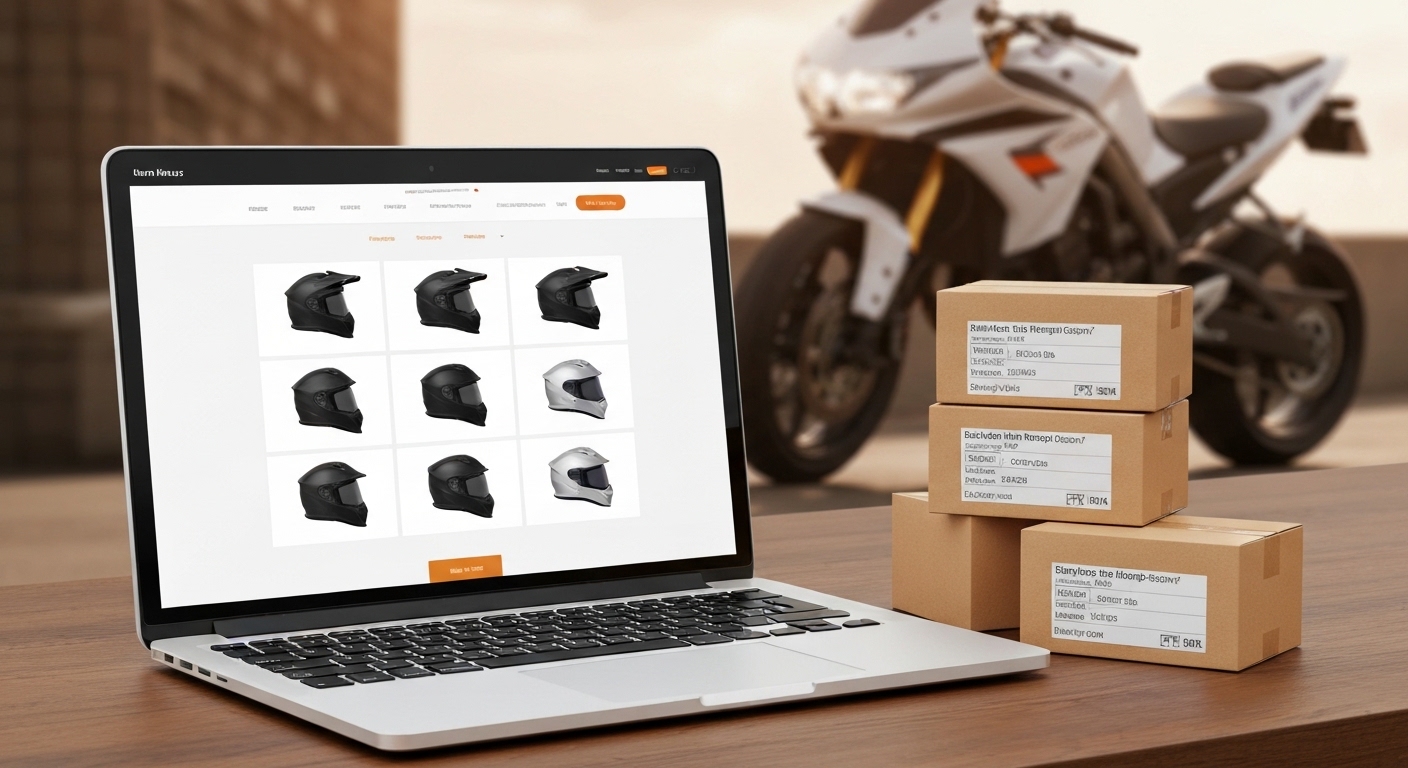 Tienda online de equipamiento moto